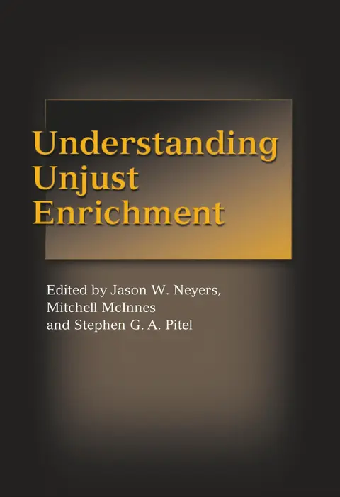 Cover of Understanding Unjust Enrichment