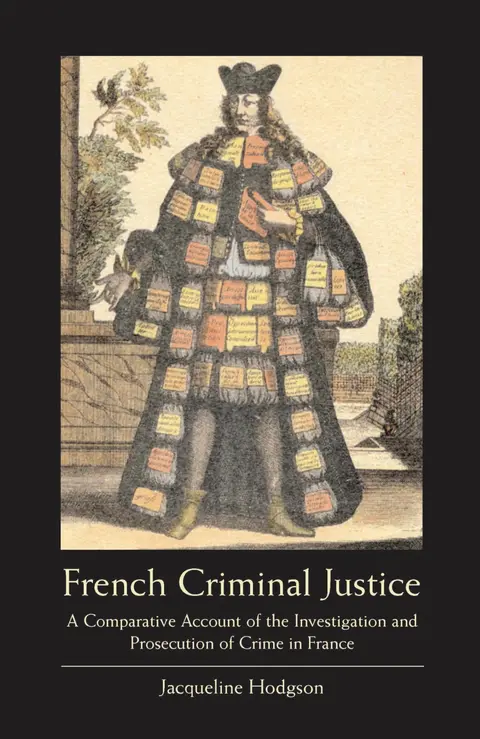 Cover of French Criminal Justice