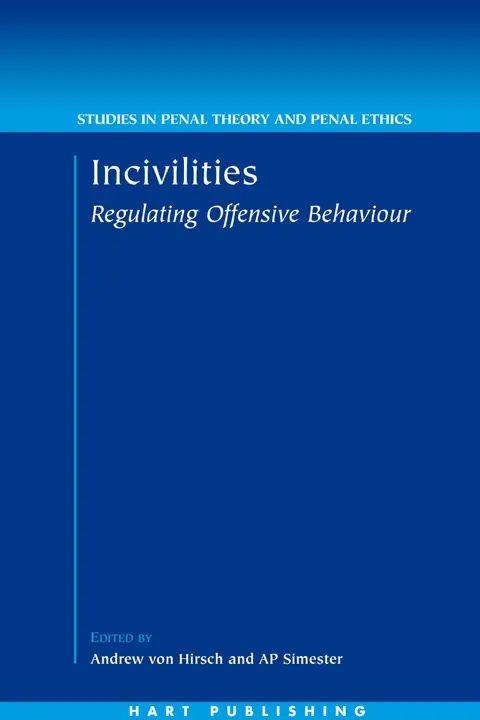 Cover of Incivilities