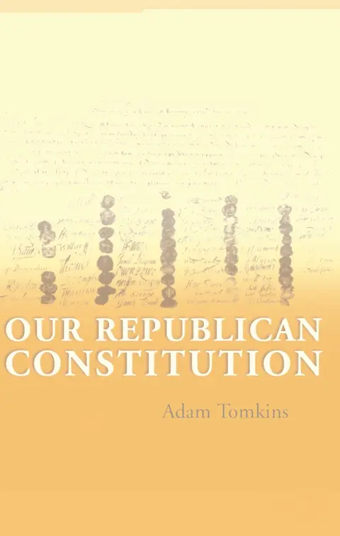 Cover of Our Republican Constitution