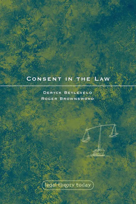 Cover of Consent in the Law