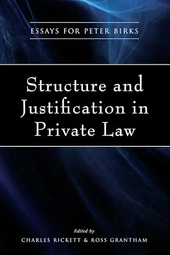 Cover of Structure and Justification in Private Law