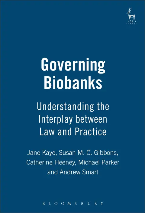 Cover of Governing Biobanks