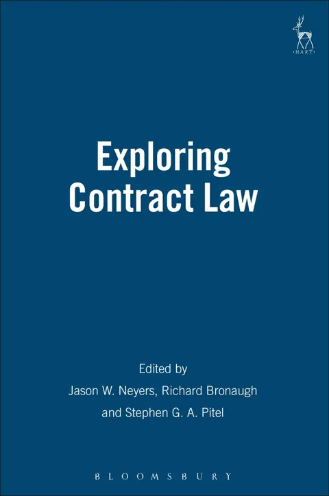 Cover of Exploring Contract Law