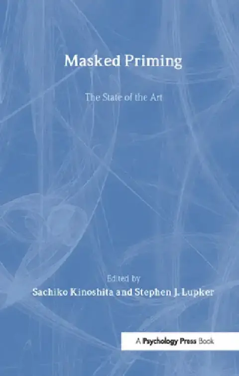 Cover of Masked Priming