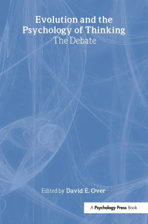 Cover of Evolution and the Psychology of Thinking