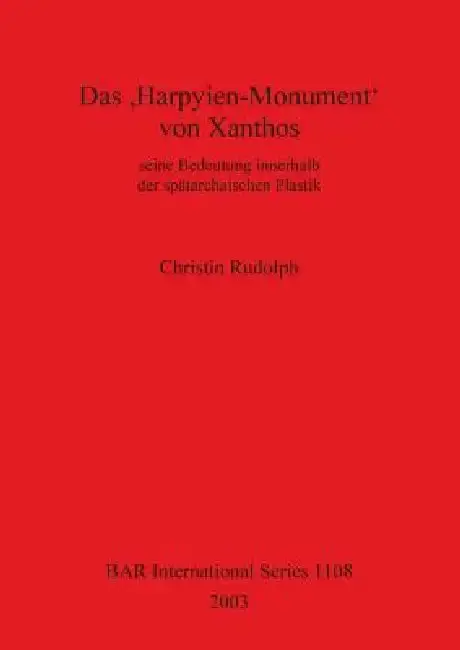 Cover of Das 'Harpyien-Monument' Von Xanthos