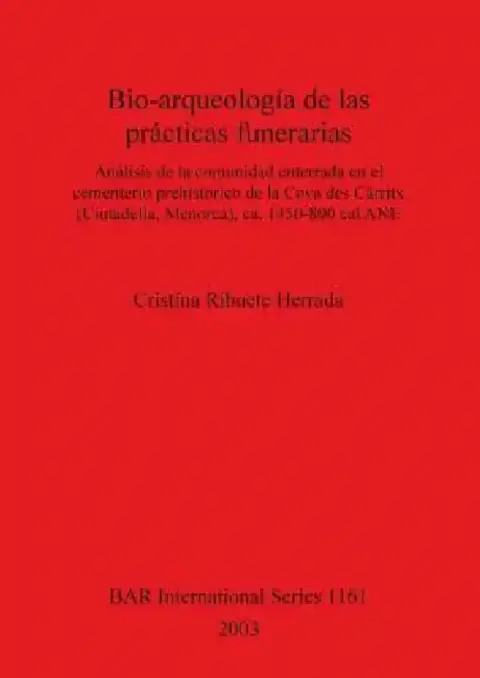 Cover of Bio-arqueología de las prácticas funerarias