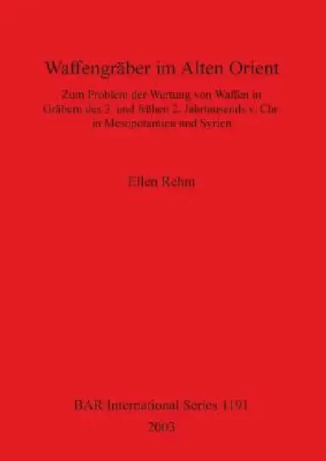 Cover of Waffengräber im Alten Orient