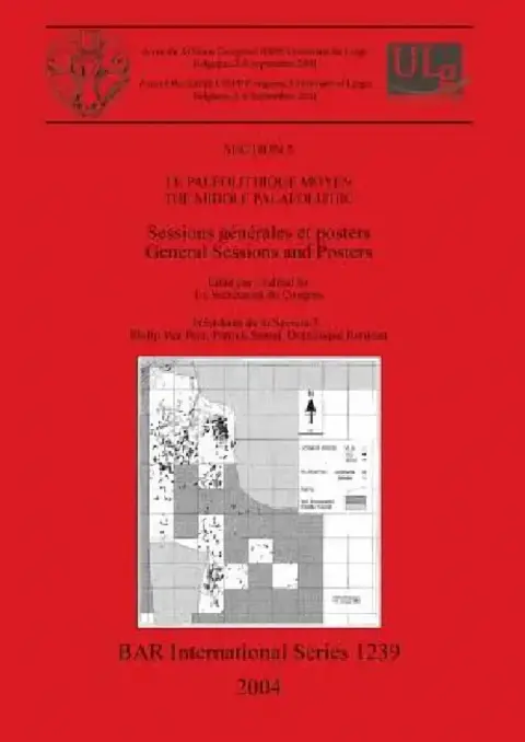 Cover of Le Paléolithique Moyen / The Middle Palaeolithic