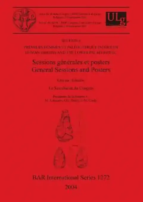 Cover of Premiers hommes et Paléolithique Inférieur / Human Origins and the Lower Palaeolithic