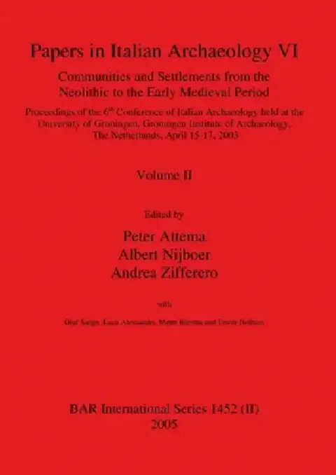 Cover of Papers in Italian Archaeology VI