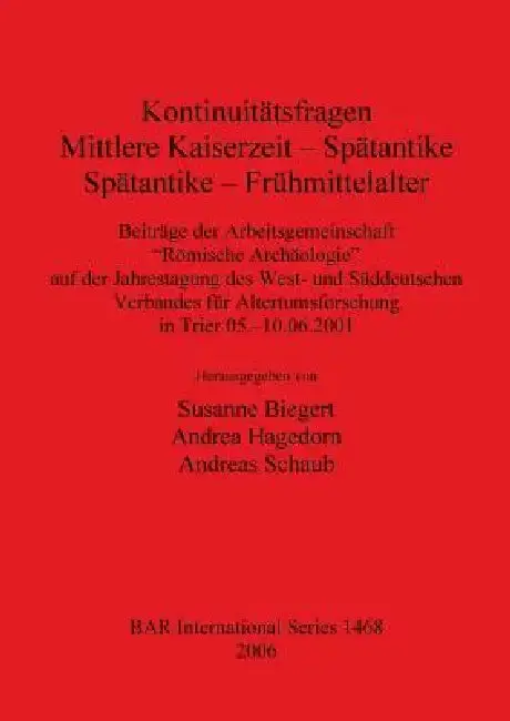 Cover of Kontinuitätsfragen