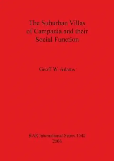 Cover of The Suburban Villas of Campania and their Social Function