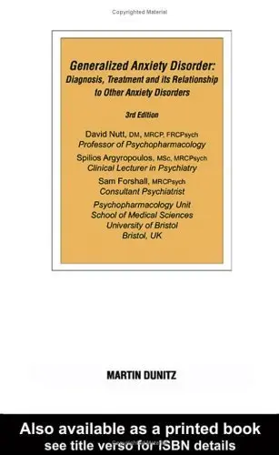 Cover of Generalised Anxiety Disorder