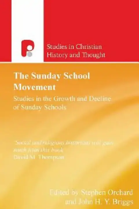 Cover of The Sunday School Movement