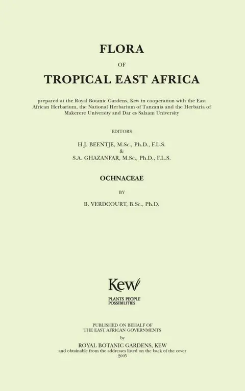 Cover of Ochnaceae