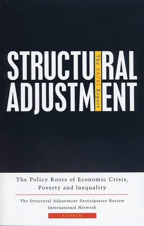 Cover of Structural Adjustment, the Sapri Report