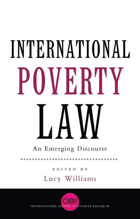 Cover of International Poverty Law