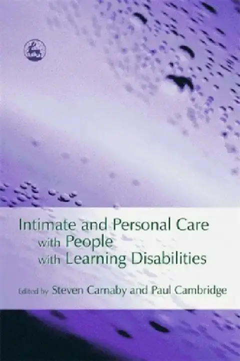 Cover of Intimate and Personal Care with People with Learning Disabilities