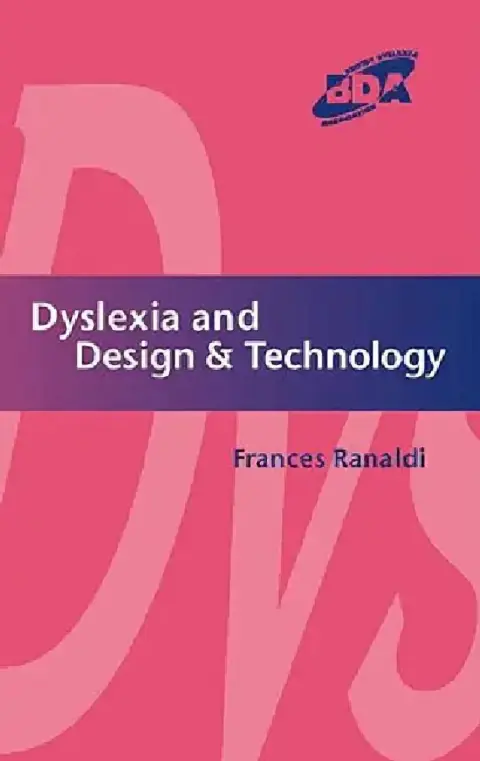Cover of Dyslexia and Design & Technology