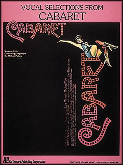 Cover of Vocal Selections from Cabaret
