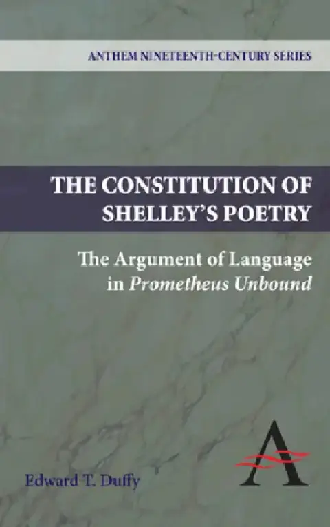 Cover of The Constitution of Shelley's Poetry