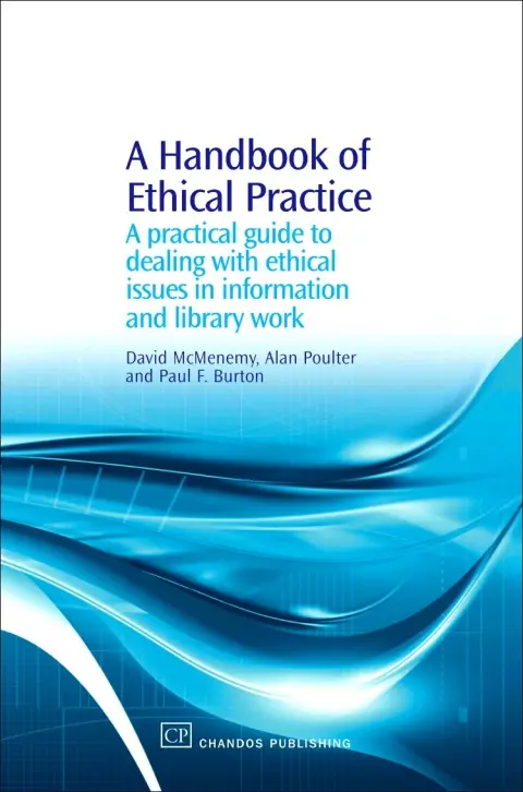 Cover of A Handbook of Ethical Practice