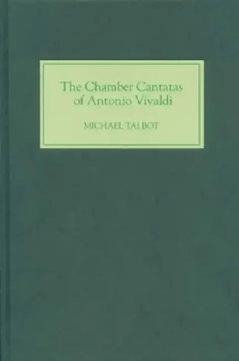 Cover of The Chamber Cantatas of Antonio Vivaldi