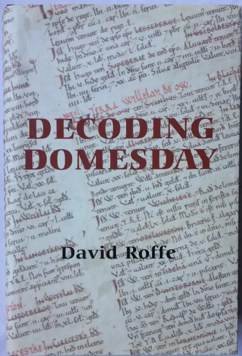 Cover of Decoding Domesday