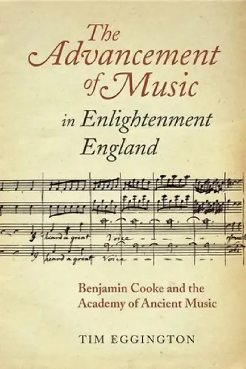 Cover of The Advancement of Music in Enlightenment England