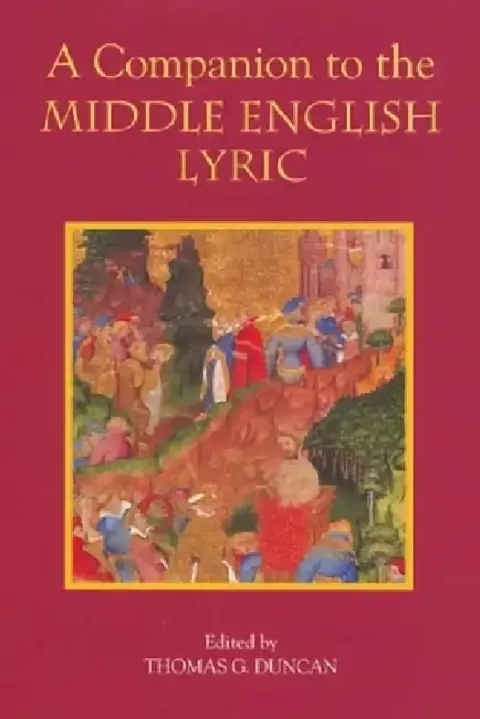 Cover of A Companion to the Middle English Lyric