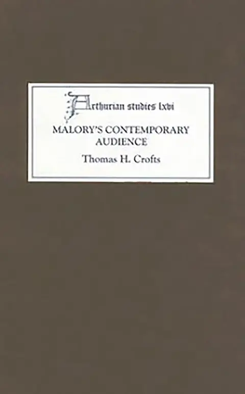 Cover of Malory's Contemporary Audience