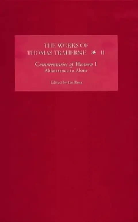 Cover of The Works of Thomas Traherne II