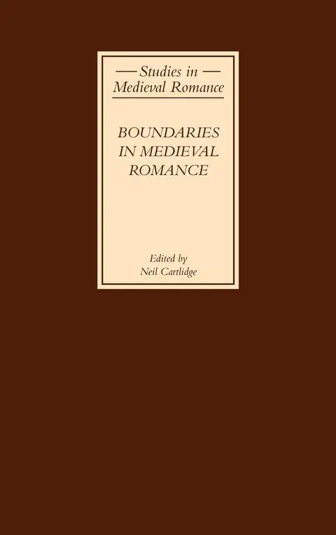 Cover of Boundaries in Medieval Romance