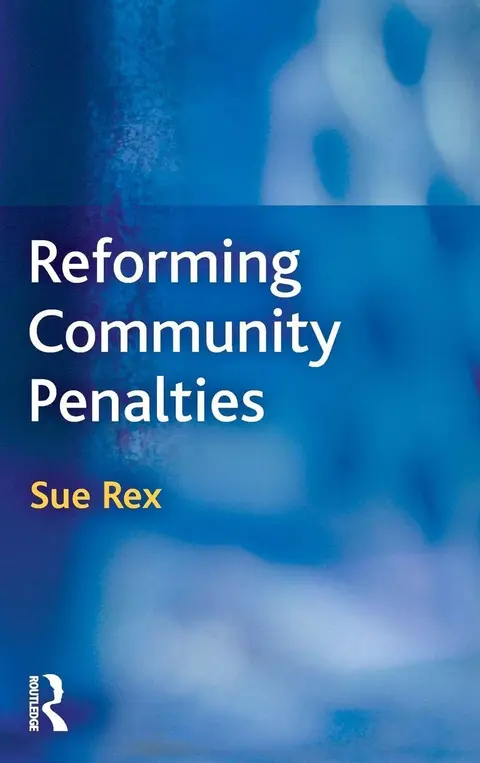 Cover of Reforming Community Penalties