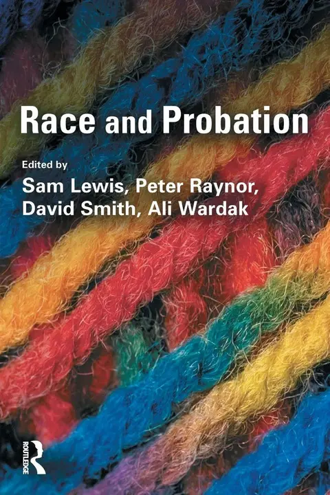 Cover of Race and Probation
