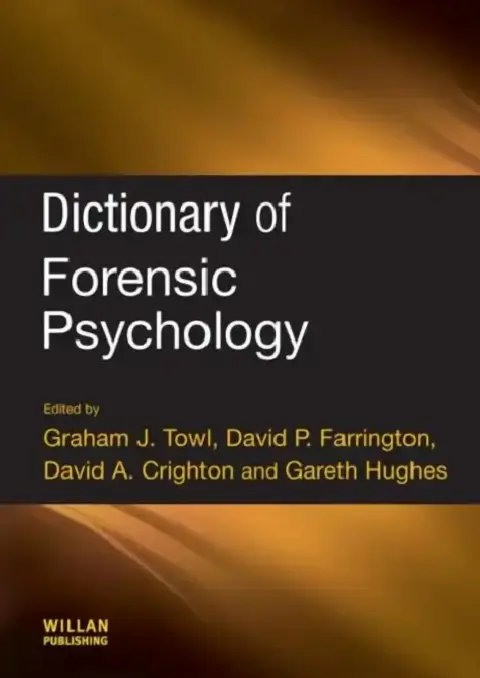 Cover of Dictionary of Forensic Psychology