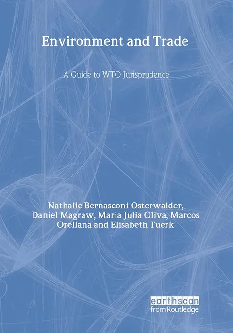 Cover of Environment and Trade