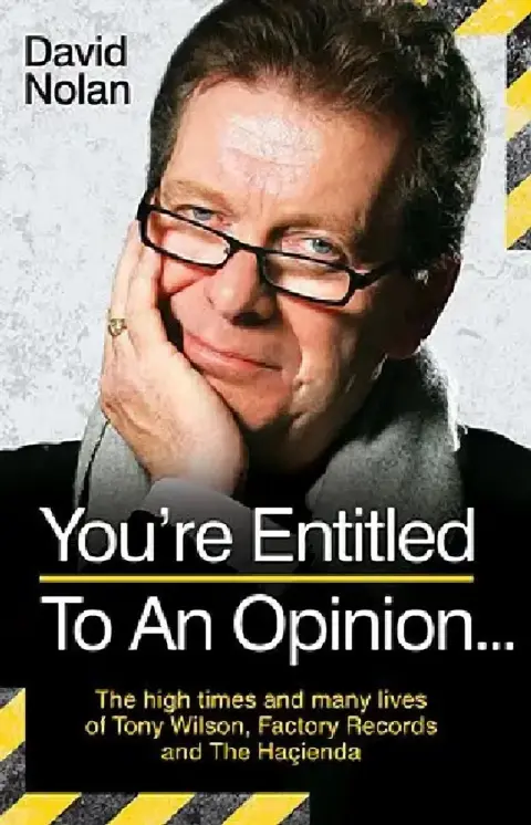 Cover of Tony Wilson - You're Entitled to an Opinion But. . .