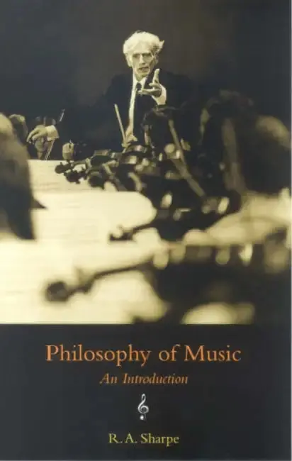 Cover of Philosophy of Music