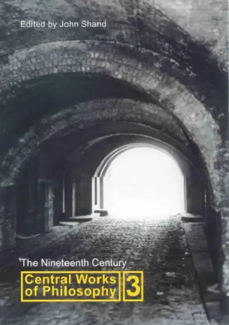 Cover of Central Works of Philosophy V3