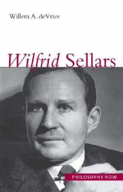 Cover of Wilfrid Sellars