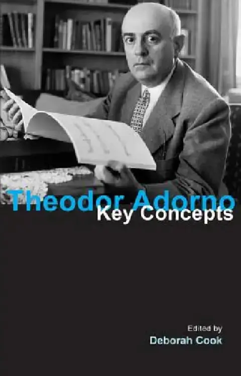 Cover of Theodor Adorno
