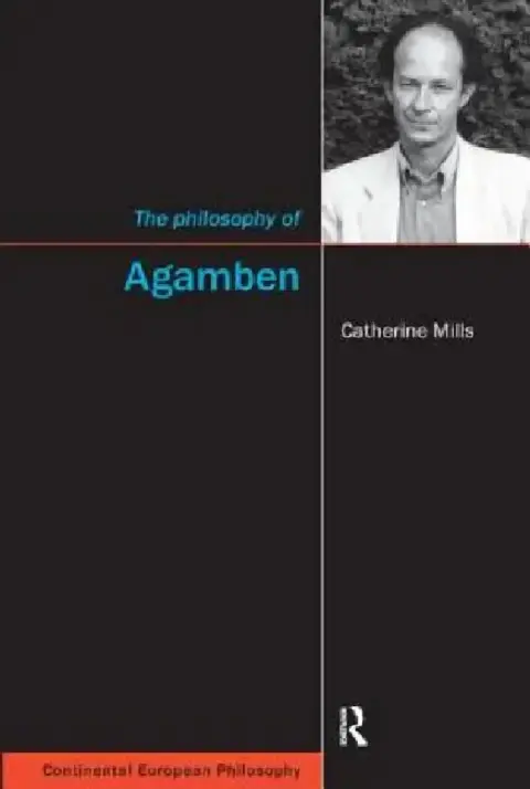 Cover of The Philosophy of Agamben