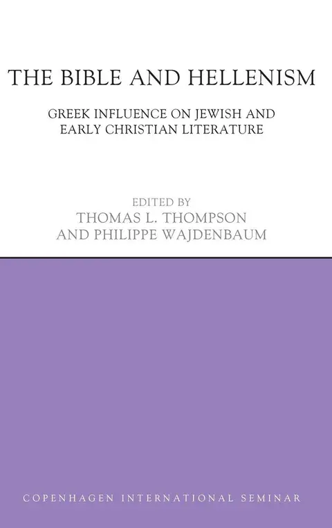Cover of The Bible and Hellenism