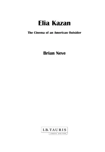 Cover of Elia Kazan