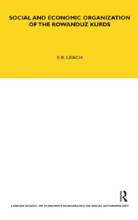 Cover of Social and Economic Organization of the Rowanduz Kurds