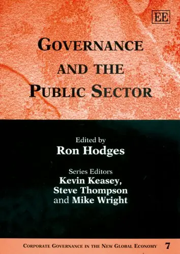 Cover of Governance and the Public Sector