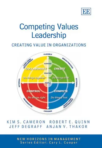 Cover of Competing Values Leadership